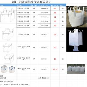 编织袋吨袋厂家价格表